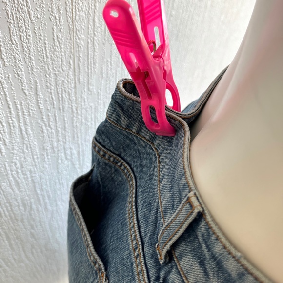 Stella McCartney A Line Denim Midi Skirt - Picture 8 of 12